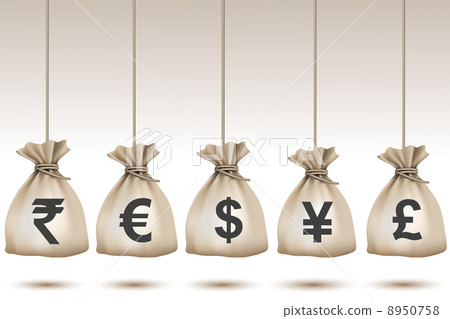 hanging money bags hanging money bags 8950758