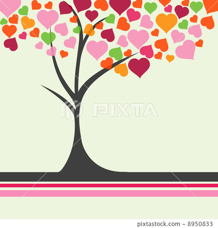love tree - Stock Illustration [8950833] - PIXTA