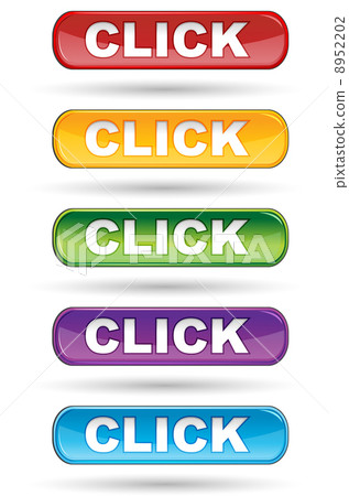 click buttons - Stock Illustration [8952202] - PIXTA