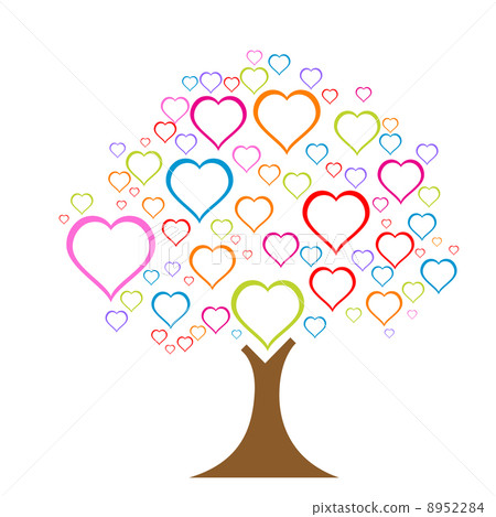 love tree - Stock Illustration [8952284] - PIXTA