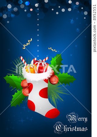 christmas card with gifts christmas card with gifts 8952551