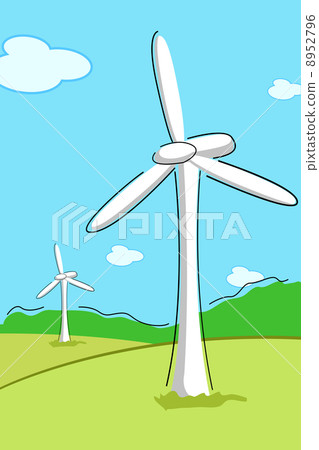 windmill windmill 8952796