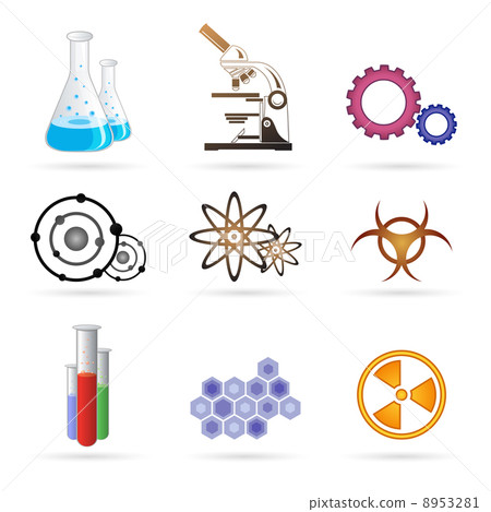 lab icons lab icons 8953281