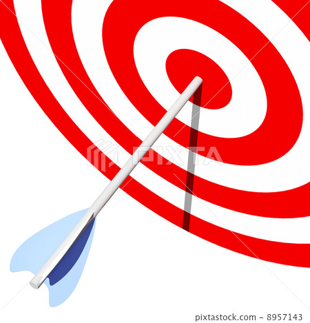 target and arrow 8957143