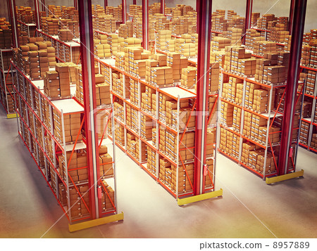 warehouse 3d 8957889