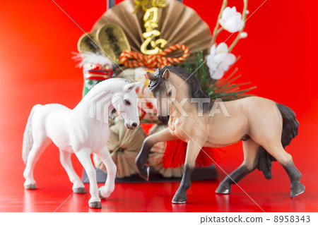 新年裝飾和中午 新年裝飾和中午 8958343