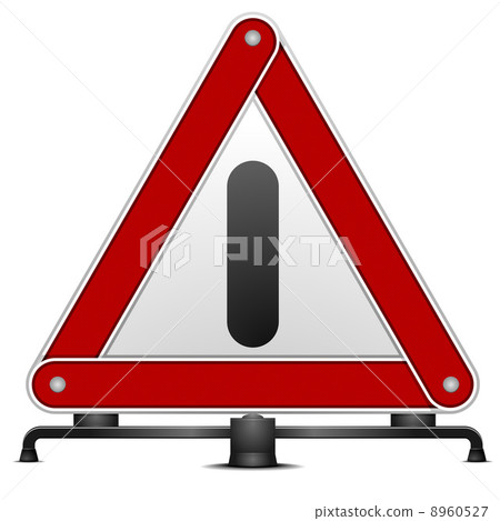 warning triangle warning triangle 8960527
