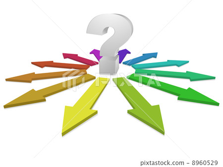 question mark and arrows question mark and arrows 8960529