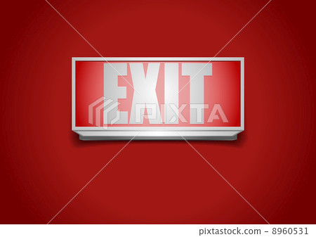 exit sign 8960531