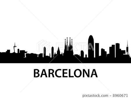Skyline Barcelona 8960671