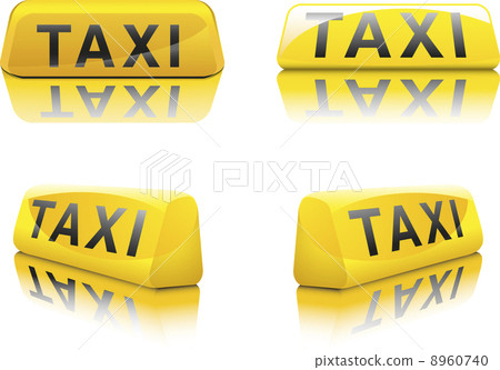 Taxi Sign 8960740