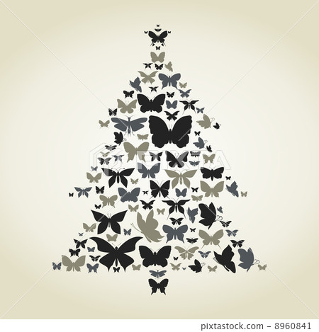 Butterfly a pine Butterfly a pine 8960841