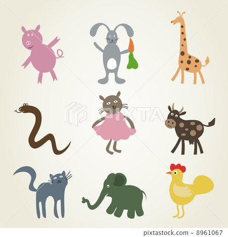 Cartoon film an animal2 8961067