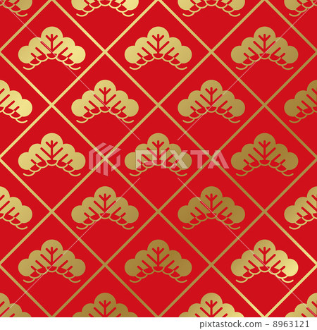 Design, Pattern, Stem - Stock Illustration [8963121] - Pixta