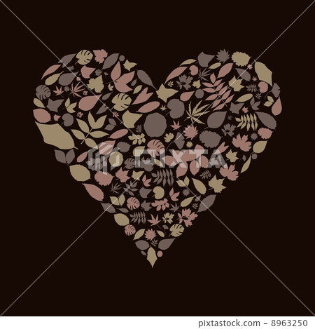 Leaf heart Leaf heart 8963250