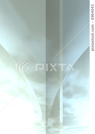 Sky and mirror 8964043
