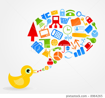 Office bird Office bird 8964265