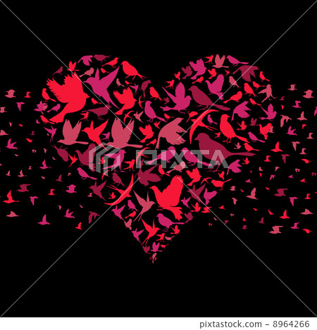Heart a bird3 8964266