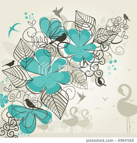Paradise of birds 8964568