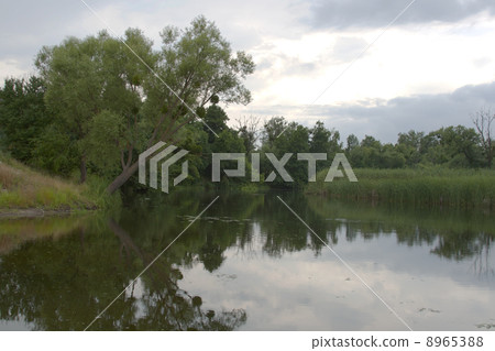 River Ros summer landscape, Ukraine River Ros summer landscape, Ukraine 8965388