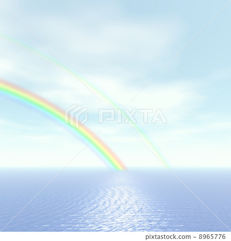 Rainbow and sky 8965776