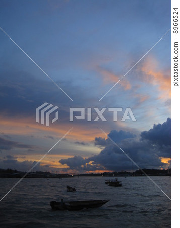 Dusk of Brunei Darussalam 8966524