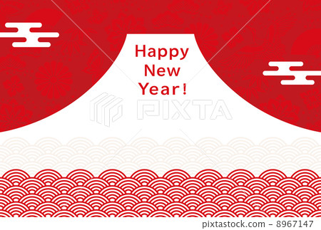 富士新年賀卡紅白明信片尺寸 富士新年賀卡紅白明信片尺寸 8967147