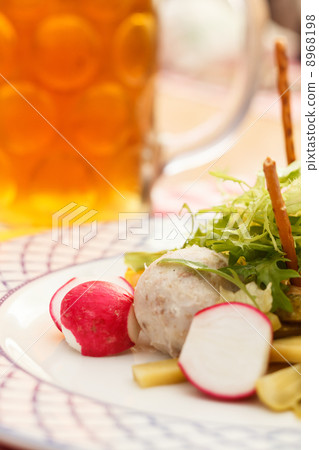 Obatzda is a Bavarian cheese delicacy 8968198