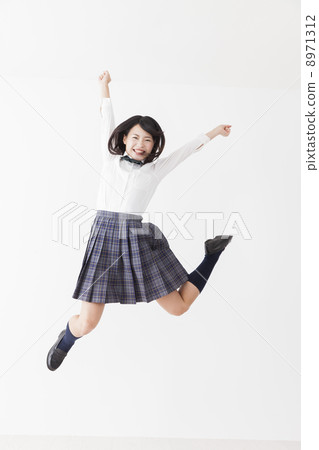 high school girl high school girl 8971312