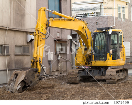 Demolition work site Demolition work site 8971499