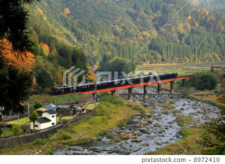 Crossing the Kusu River in autumn Nagashira in Kyushu! Crossing the Kusu River in autumn Nagashira in Kyushu! 8972410