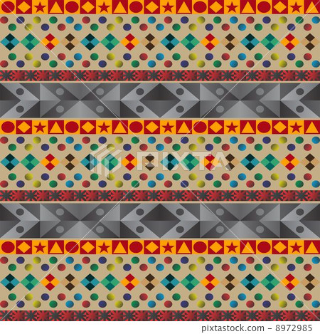 pattern background art - Stock Illustration [8972985] - PIXTA
