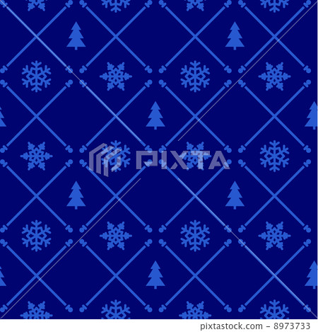Vintage christmas pattern 8973733