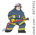 Firefighter (navy blue) 8974501