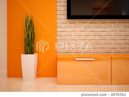 living room detail interior Design. 8976362