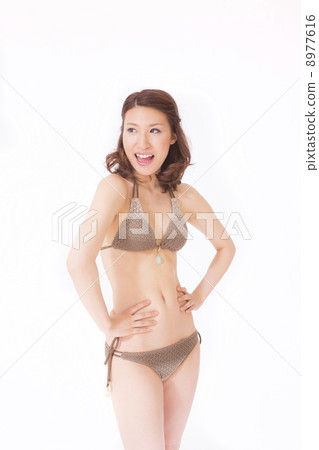 A swimsuit lady A swimsuit lady 8977616