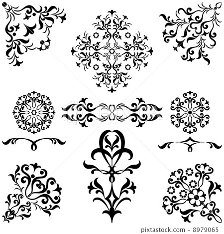 Abstract pattern, set 8979065