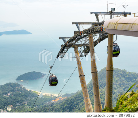 Cable car on Langkawi Island, Malaysia Cable car on Langkawi Island, Malaysia 8979852