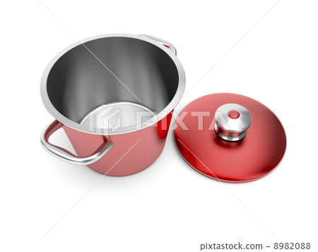 Red cooking pot 8982088