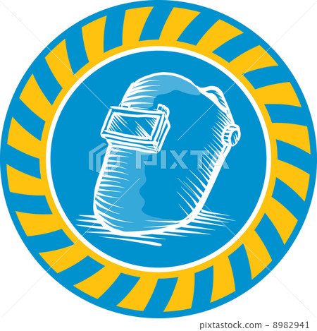 Welder Welding Helmet Retro 8982941