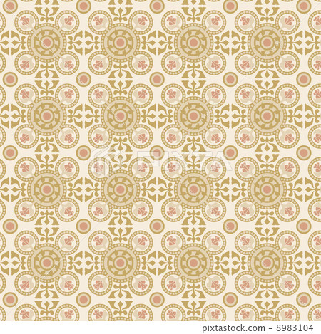 Traditional Edo Komon pattern 8983104