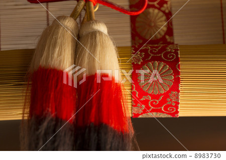 藍色仙石君主制的竹筍和流蘇 8983730