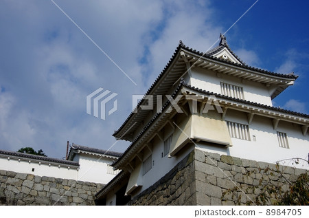 Nihonmatsu城堡的毛巾城堡雙槳 8984705