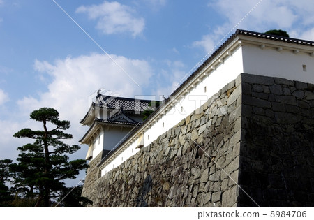 Nihonmatsu城堡的毛巾城堡雙槳 8984706