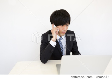 Working businessman Working businessman 8985318