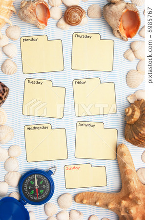 weekly calendar 8985767