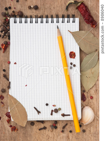 notebook for recipes and spices notebook for recipes and spices 8986040
