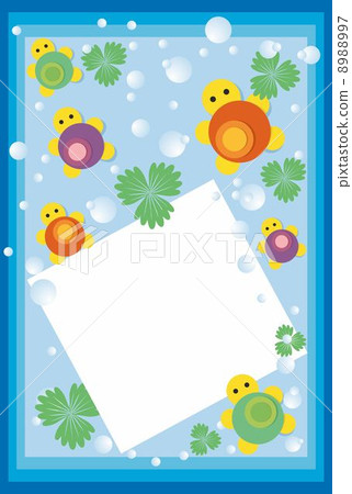 Frame with turtles Frame with turtles 8988997