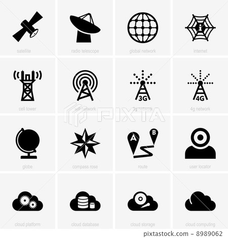 Communication icons 8989062