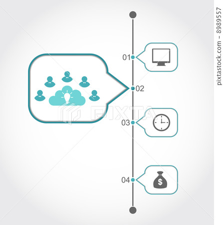 Minimal infographics design, can be used for sucess business Minimal infographics design, can be used for sucess business 8989557